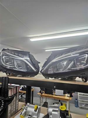 Mercedes Benz W205 Double Xenon Headlight