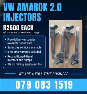 VW AMAROK 2.0 INJECTORS FOR SALE WITH WARRANTY 
