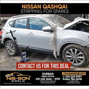 NISSAN QASHQAI STRIPPING FOR SPARES
