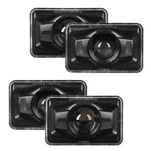 LED360 4X7″ LED Replacement for Sealed Beam( 2 pairs hi beam, 2 pairs low beam)