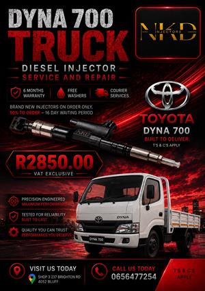 Service_your_Toyota_Dyna_700_Truck_Diesel_Injectors_NKD