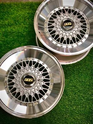 16 BBS Mesh Narrow/Wide Rim set