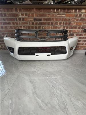 Toyota Hilux bumper with grill