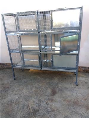 AVIARIES  AND  CAGES. CUSTOM BUILD  CAGES FOR BIRD BREEDERS