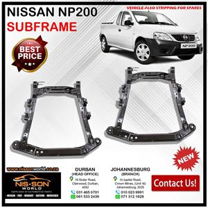 NISSAN NP200 SUBFRAME