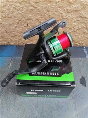 Fishing reels,, LE 6000 spinning reels