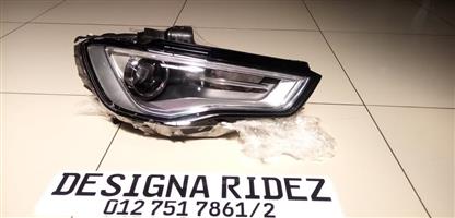 AUDI HEADLIGHT RIGHT SIDE PRE / FACE  AUDI A3