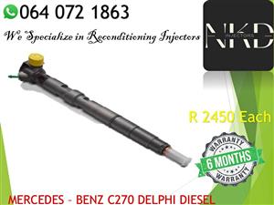 MERCEDES C270 DIESEL INJECTOR FOR SALE OR SERVICE EXCHANGE OR TO RECON