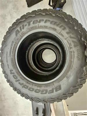 TYRES FOR SALE - BF GOODRICH A/T