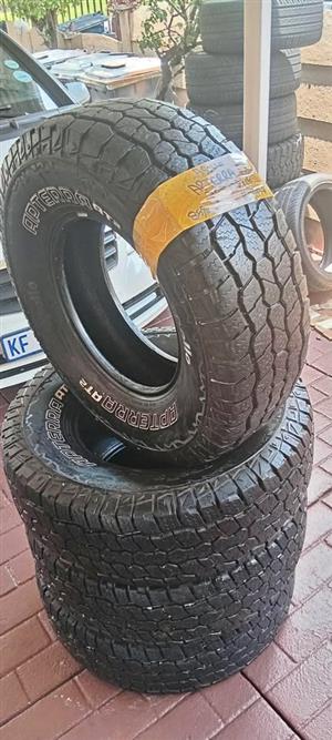 Att: Cruiser Tyres 4x Apollo Apterra AT2