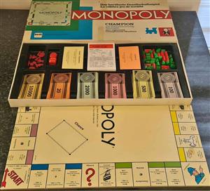 Vintage German Monopoly self Collection Montana Park