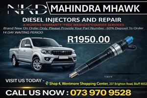 Mahindra Mhawk  Diesel injectors 