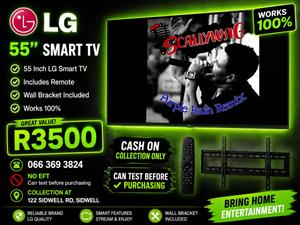 55 inch LG smart tvCollection