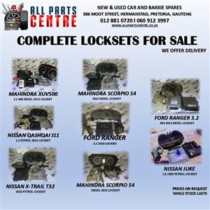 Complete Ecu and Locksets for sale - used