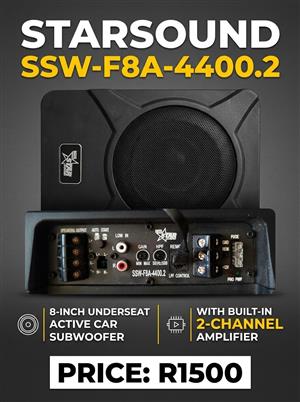 Amplifier subwoofer speaker