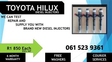 DIESEL INJECTORS FOR TOYOTA HILUX FOR SALE 
