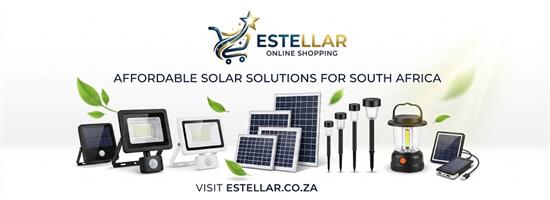 Solar Lights in South Africa – Beat Load-Shedding with Estellar!
