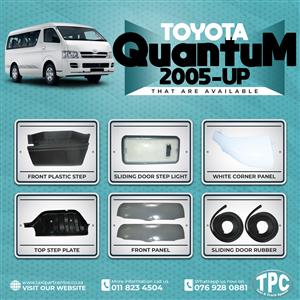 Come get this great deal on our Toyota Quantum 2005-UP Model Parts Available