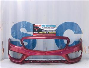 Mercedes Benz W205 AMG front bumper with Pdc holes (2015-2018)