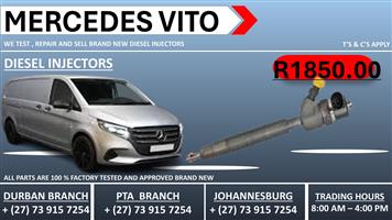 Mercedes Vito Diesel Injectors 