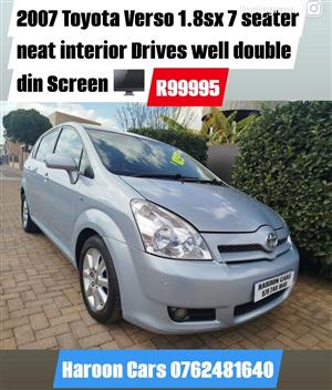 Call Haroon on 2007 Toyota Verso 1.8 7 Seater 