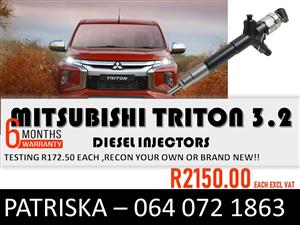 INJECTORS FOR MITSUBISHI TRITON 3.2 FOR SALE