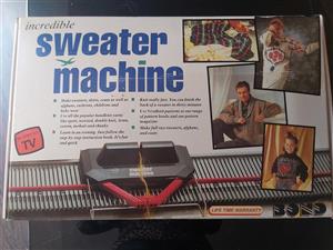 Sweater machine 