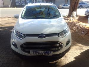 2014 Ford Ecosport 1.5 Manual, Petrol  White Color  92000km