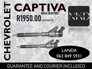 CHEVROLET CAPTIVA DIESEL INJECTORS VRYSTAAT BLOEMFONTEIN 
