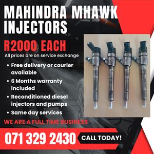 MAHINDRA MHAWK 2.2 INJECTORS FOR SALE WITH WARRANTY 