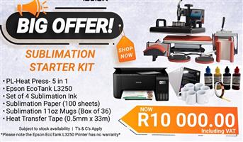 Sublimation starter kit