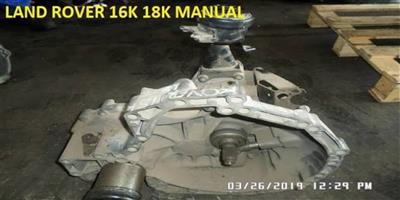 Land rove 16K Manual gearbox