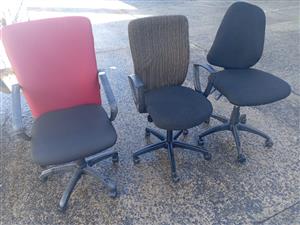 Typist office chairs