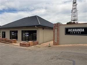 100sqm of Retail Space available to let @ R21000-00 per month plus Vat