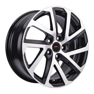 16″ A-Line Gear 5/114 Black Machine Face Alloy Wheels