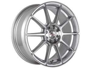 14″ A-Line Spree 4/100 & 4/108 Silver Machine Face Alloy Wheels