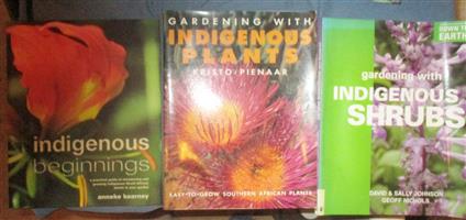 Indigenous Plant books x3