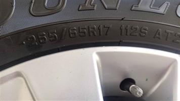 Toyota Hilux GD6 17 mags and tyres