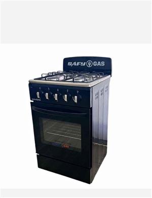 4 plate gas stove and oven, New with warranty and FREE DELIVERY