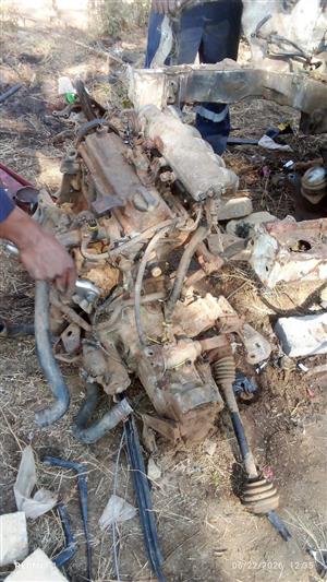 Polo playa gearbox and engine with peppers