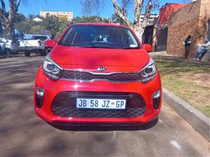 2019 Kia Picanto 1.2 Smart Petrol, Automatic, RED, Leather seats 66000kms
