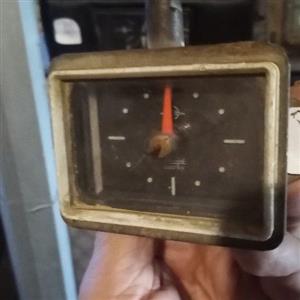 Clock on dash