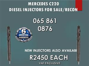 TESTED DIESEL INJECTORS FOR SALE FOR MERCEDES C220 DELPHI
