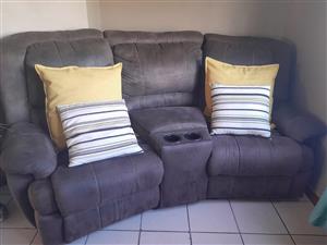 Recliner couches x 2