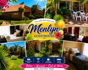 ROOMS TO LET Menlyn Guesthouse 