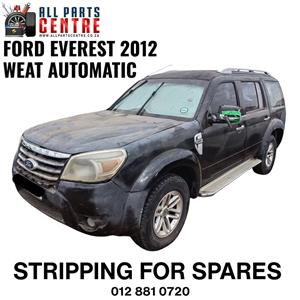 Ford Everest 2012 WEAT Automatic Stripping for Spares 