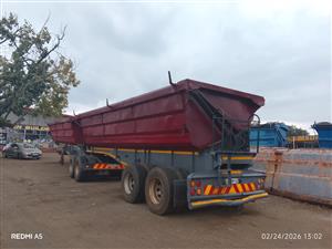 Side Tipper Trailers Rental