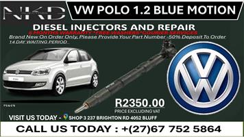 VW Polo 1.2L Bluemotion Diesel Injectors on Recondition