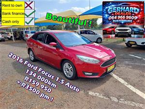 2016 Ford Focus 1.5 Auto