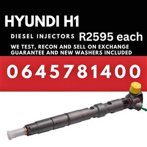 Hyundai H1 diesel injectors for sale